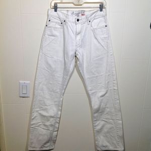 Denizen from Levi's white 218 slim straight womens